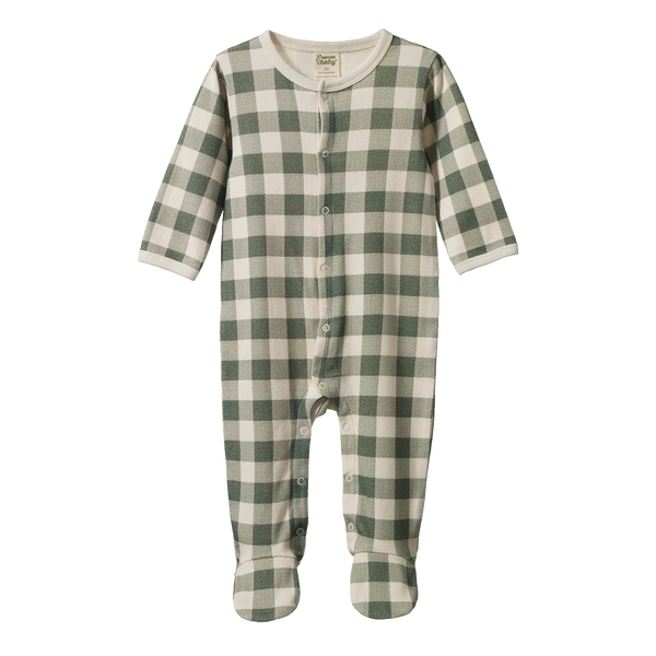 Nature Baby - Cotton Stretch & Grow - Crispin Check