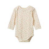 Nature Baby - L/S Bodysuit Pointelle - Dandelion