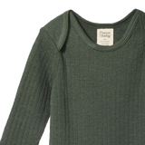 Nature Baby Mer Ess L/S Pointelle - Thyme