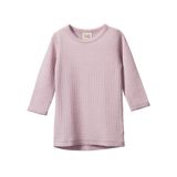 Nature Baby Cloud Tee Pointelle - Lilac
