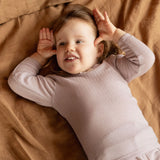 Nature Baby Cloud Tee Pointelle - Lilac