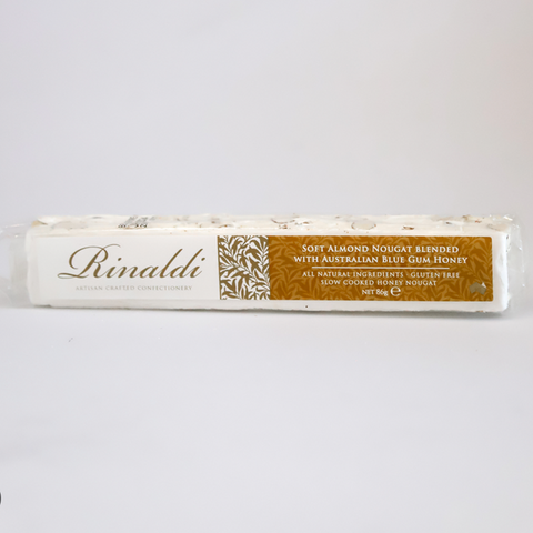 Rinaldi Soft Almond Nougat Blended with Australian Blue Gum Honey
