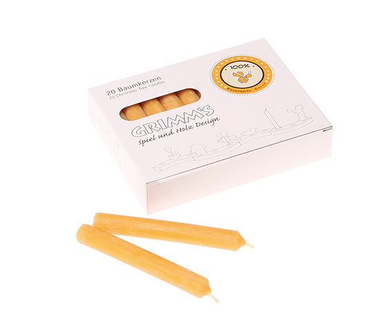 Grimm's Beeswax Candle Individual