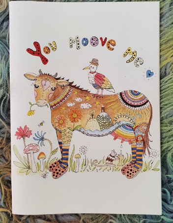 Moonface Maddy You Moove Me Card