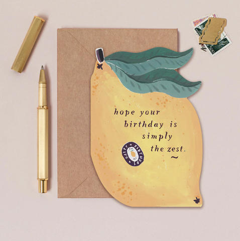 Sister Paper Co Lemon Zest Birthday
