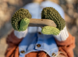 Acorn Wilderness Mittens- Khaki