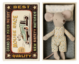 Maileg Little Brother Mouse in Matchbox