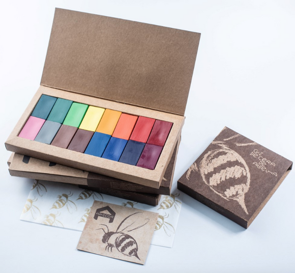 Apiscor Block Crayons Set 16