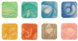 Apiscor Block Crayons Set 16