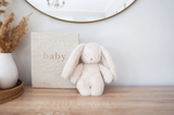Alimrose Plush Baby Bunny- Ivory