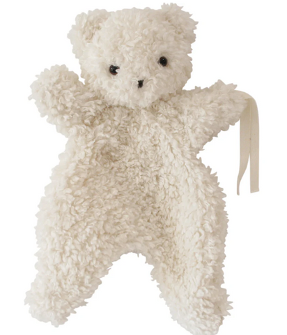 Charlie Bear Paci Comforter Ivory