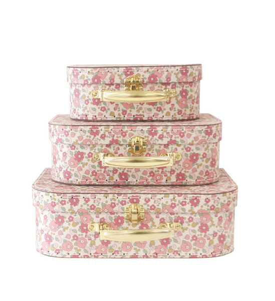 Alimrose Kids Carry Case Set- Rose Garden