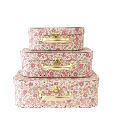 Alimrose Kids Carry Case Set- Rose Garden