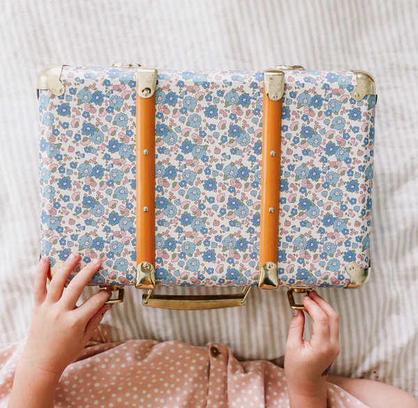 Alimrose Mini Vintage Case- Liberty Blue