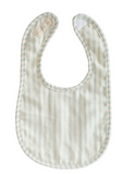Alimrose Bib- Sage Stripe
