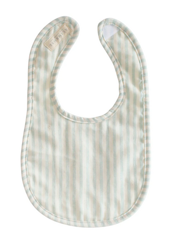 Alimrose Bib- Sage Stripe