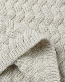 Quincy Mae Knit Sweater Heathered - Blue