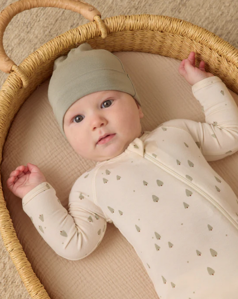 Quincy Mae Bamboo Zip Footie Trees