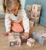 Egmont Puzzle Cubes Rabbit Family