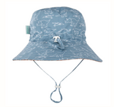 Acorn Sketch-a-Sauras Wide Brim Sunhat - Infant