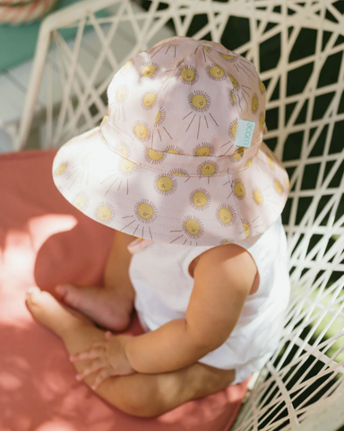 Acorn Sunshine Stretch Cotton Wide Brim Sunhat