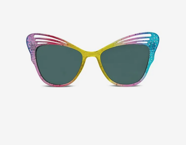 Milk x Soda Butterfly Sunglasses Rainbow