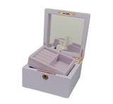 Imajpak Wooden Ballerina Jewelry Box - Lilac