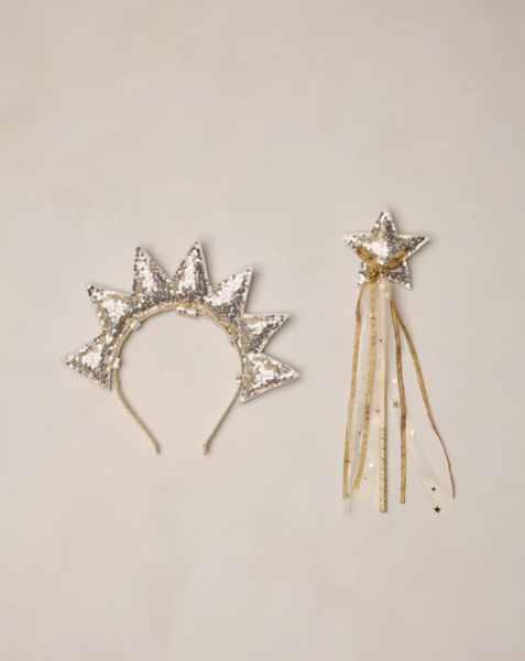 Noralee Sun Crown & Wand - Gold
