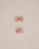 Noralee Flutter Tulle Clips - Rose