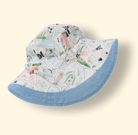 Halcyon Nights Big Adventures Kids Sun Hat