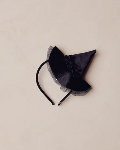 Noralee Witch Hat Headband - Black