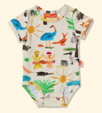 Halcyon Nights Short Sleeve Bodysuit Yo's Country