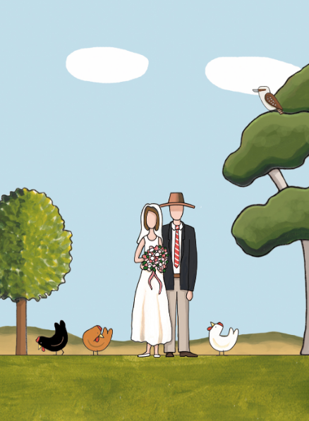 Red Tractor Designs A Bush Wedding