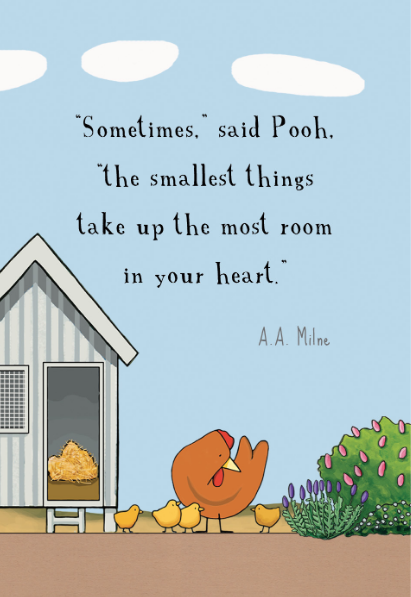 Red Tractor Designs The Smallest Things Gift Card