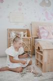 Q Toys Classic Wooden Dollhouse