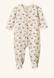Nature Baby Lucy Suit Strawberry Print