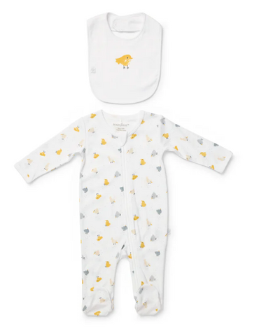Marquise Everyday Essentials Chick Zipsuit & Bib Set