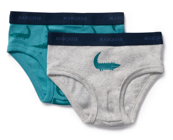Marquise 2Pk Boys Underwear Croc