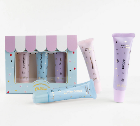 Oh Flossy Natural Lip Gloss Set