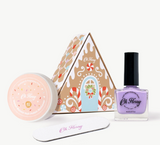 Oh Flossy Christmas Gingerbread House Mini Mani Set