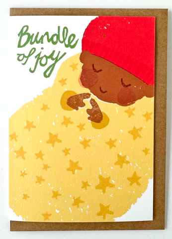 Bundle of Joy Card (Brown) Card