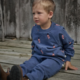 Nature Baby Emerson Sweater- Best Friend Indigo