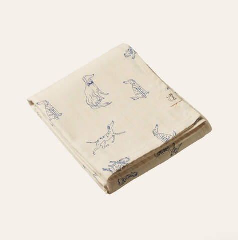 Nature Baby Best Friend Print Muslin Wrap