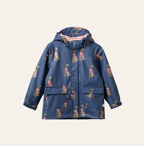 Nature Baby - Best Friend Indigo Raincoat