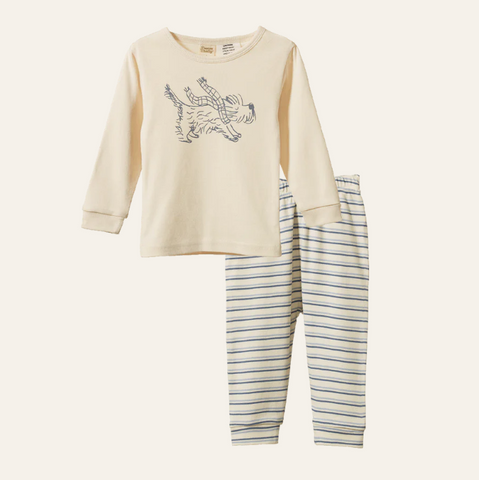 Nature Baby Long Sleeve Pyjama Set Franklin Print