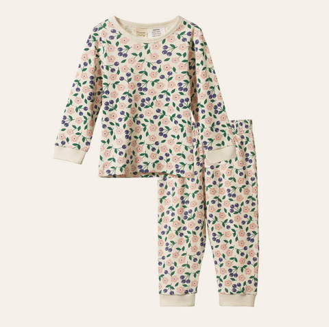 Nature Baby Long Sleeve Pyjama Set Grande Briarwood Print