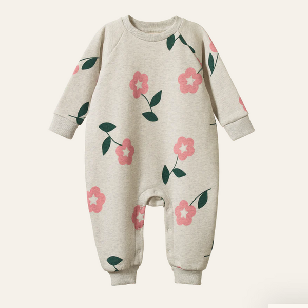 Nature Baby Long Sleeve Juno Romper Primrose Print