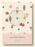Halcyon Nights Wrap - Teeny Tiny Veg Baby Wrap