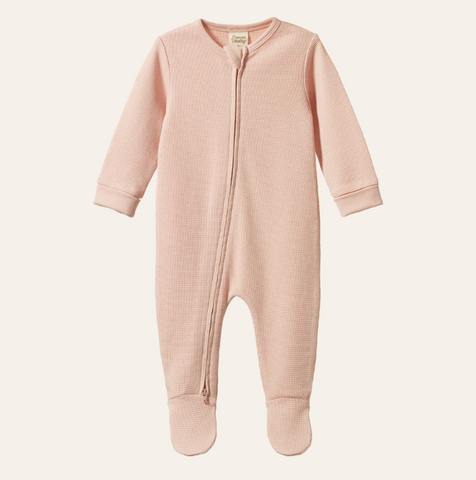 Nature Baby Dreamlands Suit Waffle Rose Dust