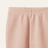 Nature Baby Selby Waffle Pants Rose Dust